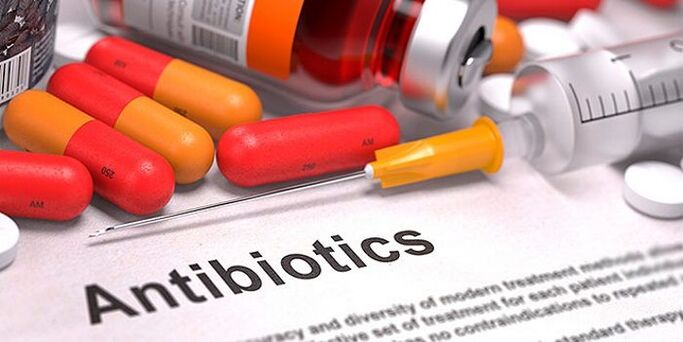 prostatit için antibiyotikler