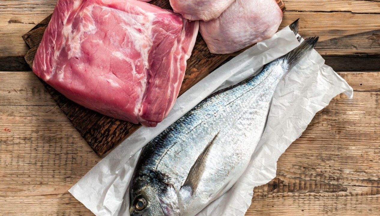 prostatit için et ve balık
