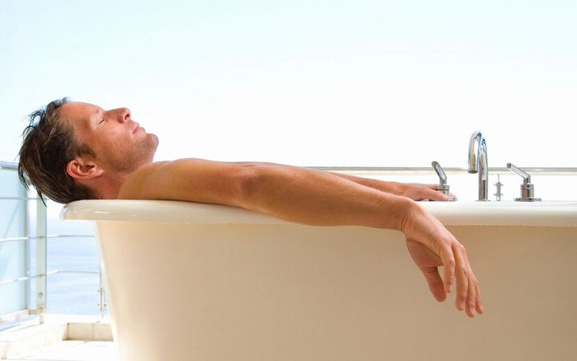 erkeklerde prostatit için sıcak banyo